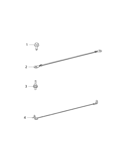 2018 Jeep Wrangler Ground Straps Diagram