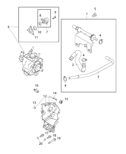 2020 Jeep Renegade Fuel Injection Pump Diagram 3