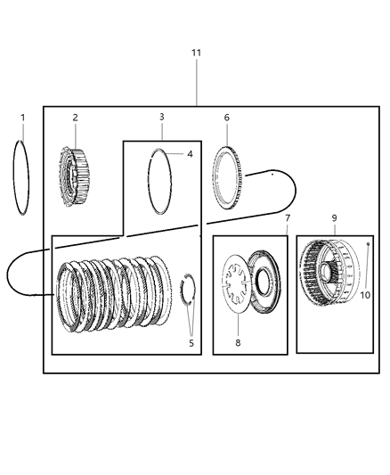 2020 Ram 2500 Brake And Clutch Assembly Diagram 2