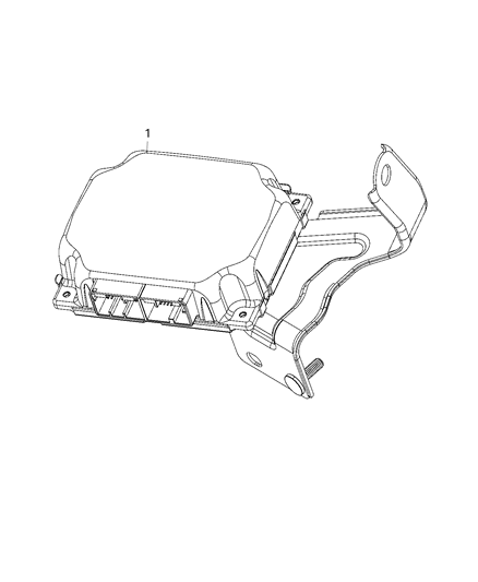 2020 Ram 3500 Modules, Body Diagram 10