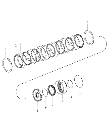 2020 Ram 3500 Brake And Clutch Assembly Diagram 2