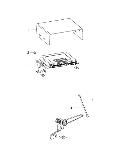 2020 Ram 3500 Air Suspension Module & Sensors Diagram