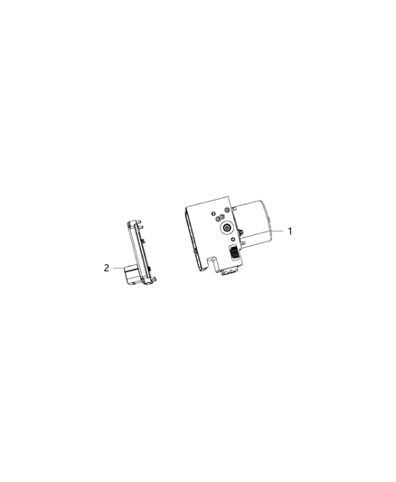 2018 Ram 3500 Module, Brakes, Suspension, And Steering Diagram