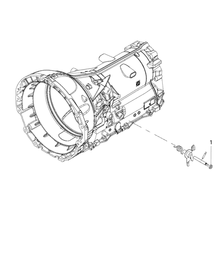 2019 Ram 3500 Parking Sprag & Related Parts Diagram 2