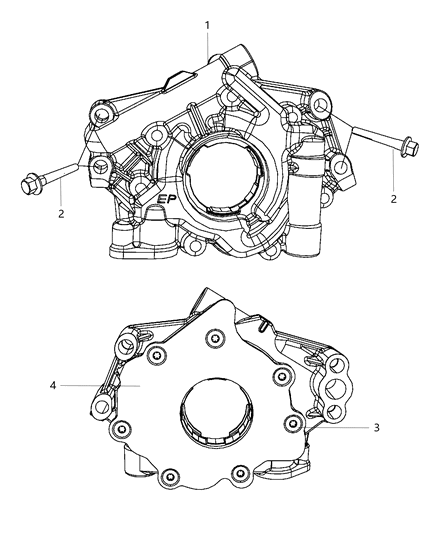 2018 Jeep Grand Cherokee Engine Oil Pump Diagram 4