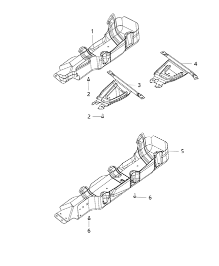 2018 Jeep Wrangler Skid Plate Diagram