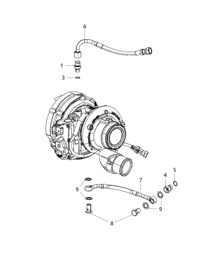 2020 Ram 5500 Turbo Charger Cooling Diagram