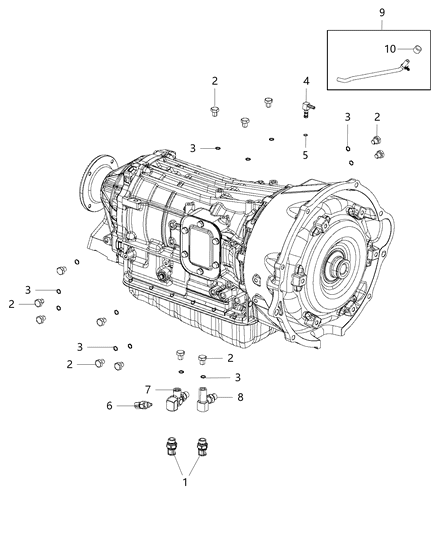 2020 Ram 5500 Sensors, Switches And Vents Diagram 1