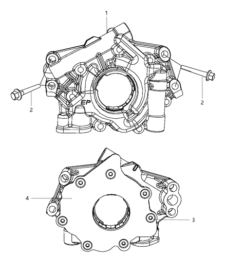 2020 Ram 5500 Engine Oil Pump Diagram 1