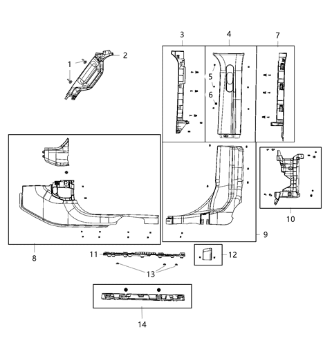 2021 Jeep Wrangler Cover-Wiring Diagram for 68492444AA