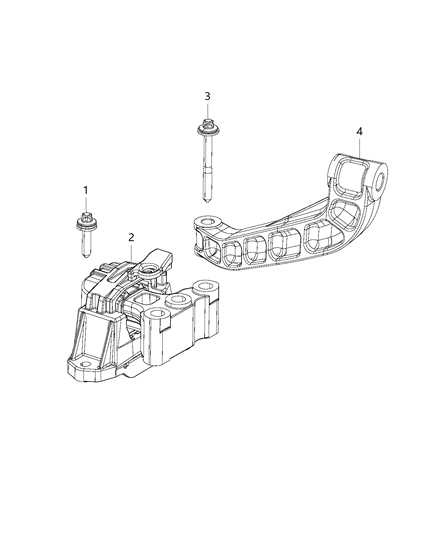 2018 Jeep Renegade Engine Mounting Diagram 9