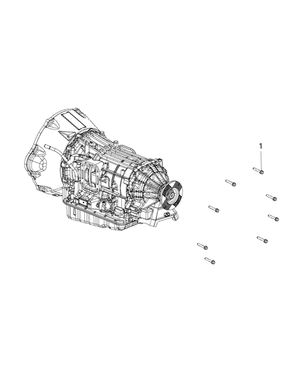 2019 Ram 3500 Mounting Hardware Diagram 1