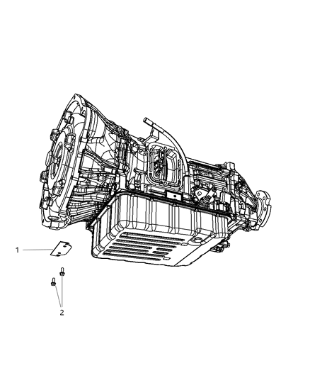 2019 Ram 3500 Mounting Covers And Shields Diagram 1