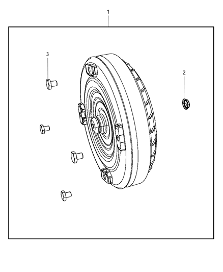 2018 Dodge Journey Torque Converter Diagram 1