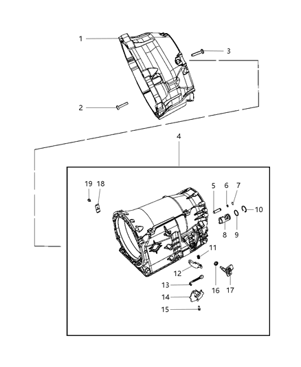 2018 Jeep Wrangler Shaft-Shift Lever Diagram for 52108716AB