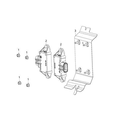 2019 Jeep Grand Cherokee Module, Fuel Pump Control Diagram