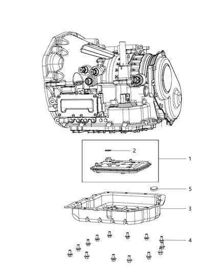 2018 Dodge Journey Oil Filler Diagram 1