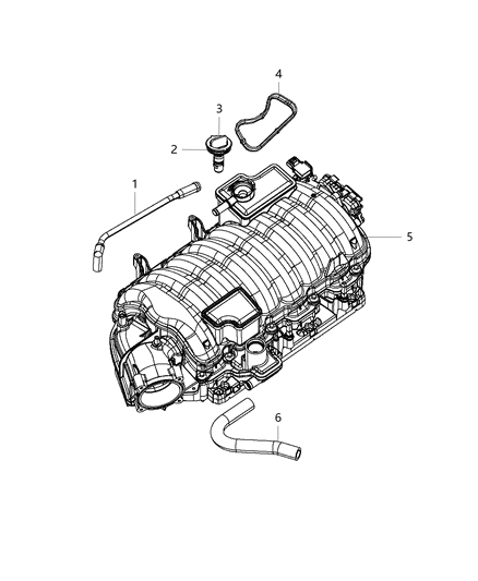 2019 Dodge Durango Crankcase Ventilation Diagram 3