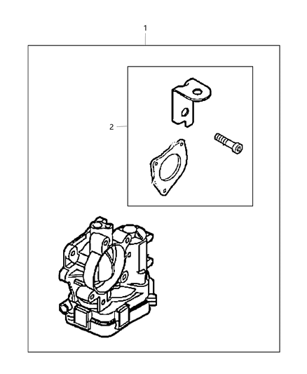 2016 Dodge Journey Throttle Body Diagram 1