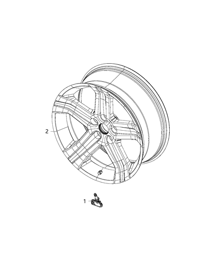 2021 Ram 1500 Sensors - Body Diagram 5