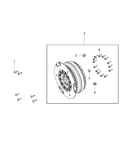 2016 Dodge Charger Torque Converter Diagram 4