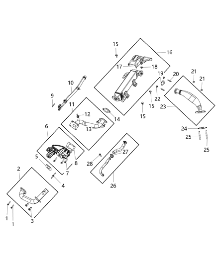 2020 Ram 3500 EGR System Diagram 1