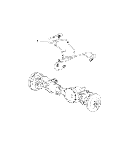 2019 Ram 3500 Wiring - Chassis & Underbody Diagram 1