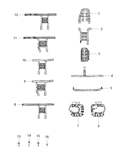 2021 Jeep Wrangler Transmission Diagram for 68248652AD