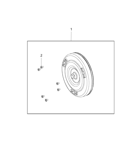 2016 Ram ProMaster City Torque Converter Diagram