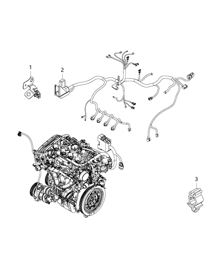 2018 Jeep Renegade Wiring, Engine Diagram 2