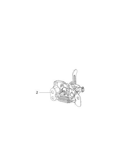 2019 Ram 2500 Switches, Underhood Diagram