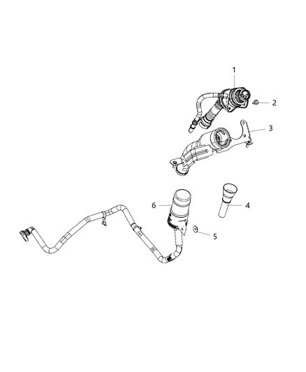 2021 Jeep Gladiator Fuel Tank Filler Tube Diagram 2