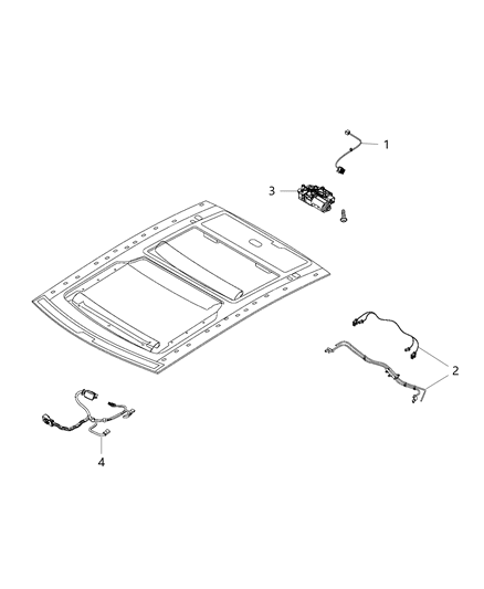 2018 Jeep Renegade Wiring - Overhead Diagram