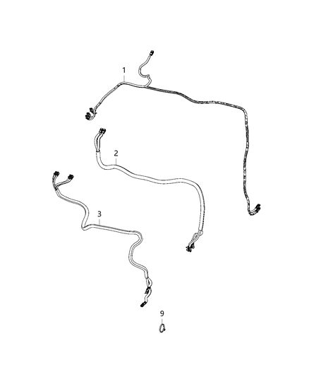 2021 Jeep Gladiator Wiring - Instrument Panel Diagram 2