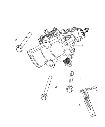 2016 Ram 3500 Steering Gear Box Diagram