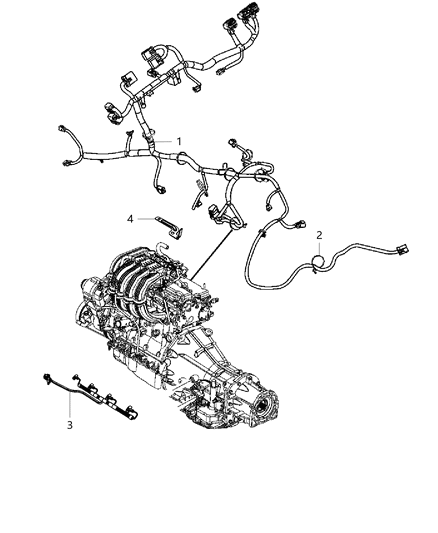 2018 Jeep Wrangler Wiring, Engine Diagram 1