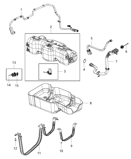 2015 Ram ProMaster 2500 Diesel Exhaust Fluid System Diagram