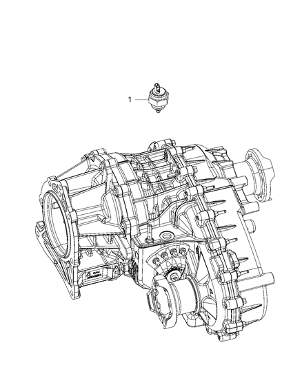 2021 Jeep Gladiator Switches - Powertrain Diagram