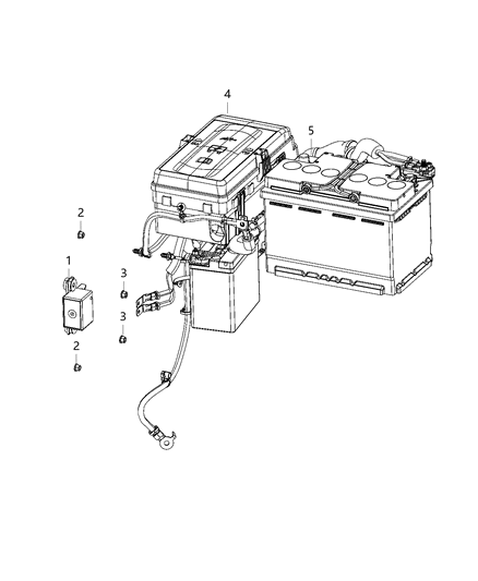 2021 Jeep Wrangler Modules, Body Diagram 14