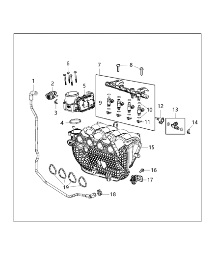 2018 Jeep Renegade Intake Manifold Diagram 3