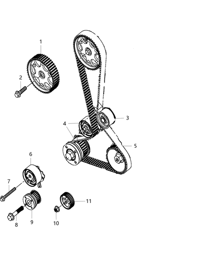 2016 Jeep Wrangler Timing System Diagram 2