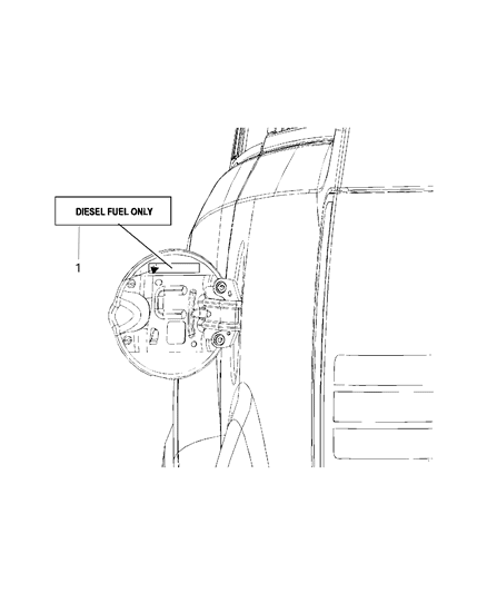 2017 Ram 3500 Fuel Decal Diagram