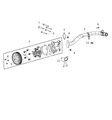 Diagram for Ram ProMaster City Water Pump Gasket - 68046028AA