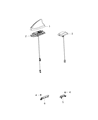 Diagram for 2015 Dodge Charger Antenna - 5064973AC