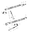 Diagram for Chrysler Town & Country Exhaust Valve - 4777898AA