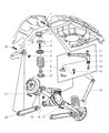 Diagram for Jeep Ball Joint - 52088808AB