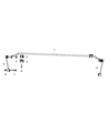 Diagram for 2020 Jeep Gladiator Sway Bar Bushing - 68341433AB
