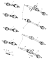 Diagram for 2016 Jeep Patriot Axle Shaft - R5273438AG