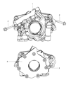 Diagram for Chrysler 300 Oil Pump - 53021622BF
