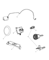 Diagram for 2010 Jeep Commander Transmitter - 68043894AC